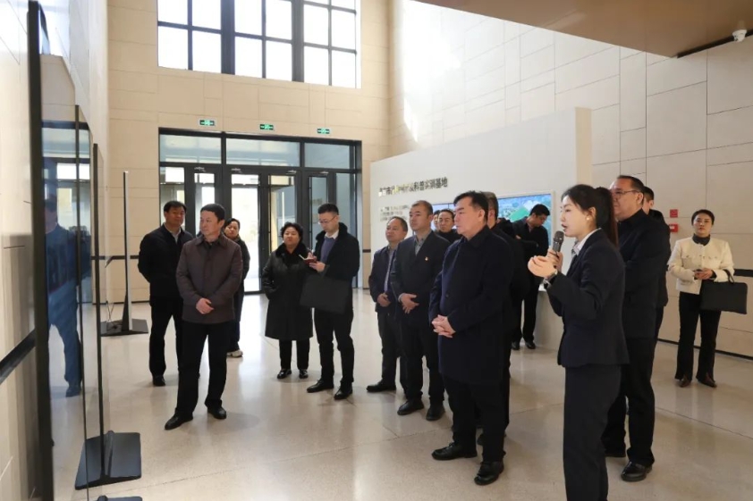 集团要闻丨自治区政协委员居玛哈孜·哈德尔别克一行莅临九圣禾产业园调研