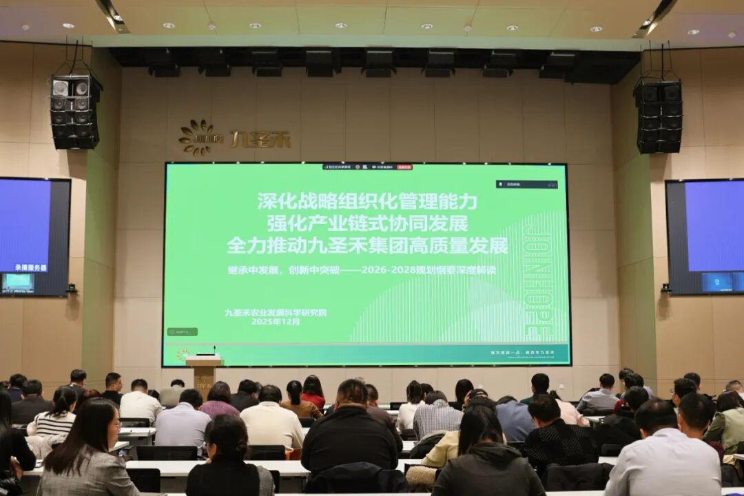 集团要闻丨深化理解 精准落实 九圣禾控股集团组织开展《2026-2028九圣禾集团三年发展规划纲要》专题培训